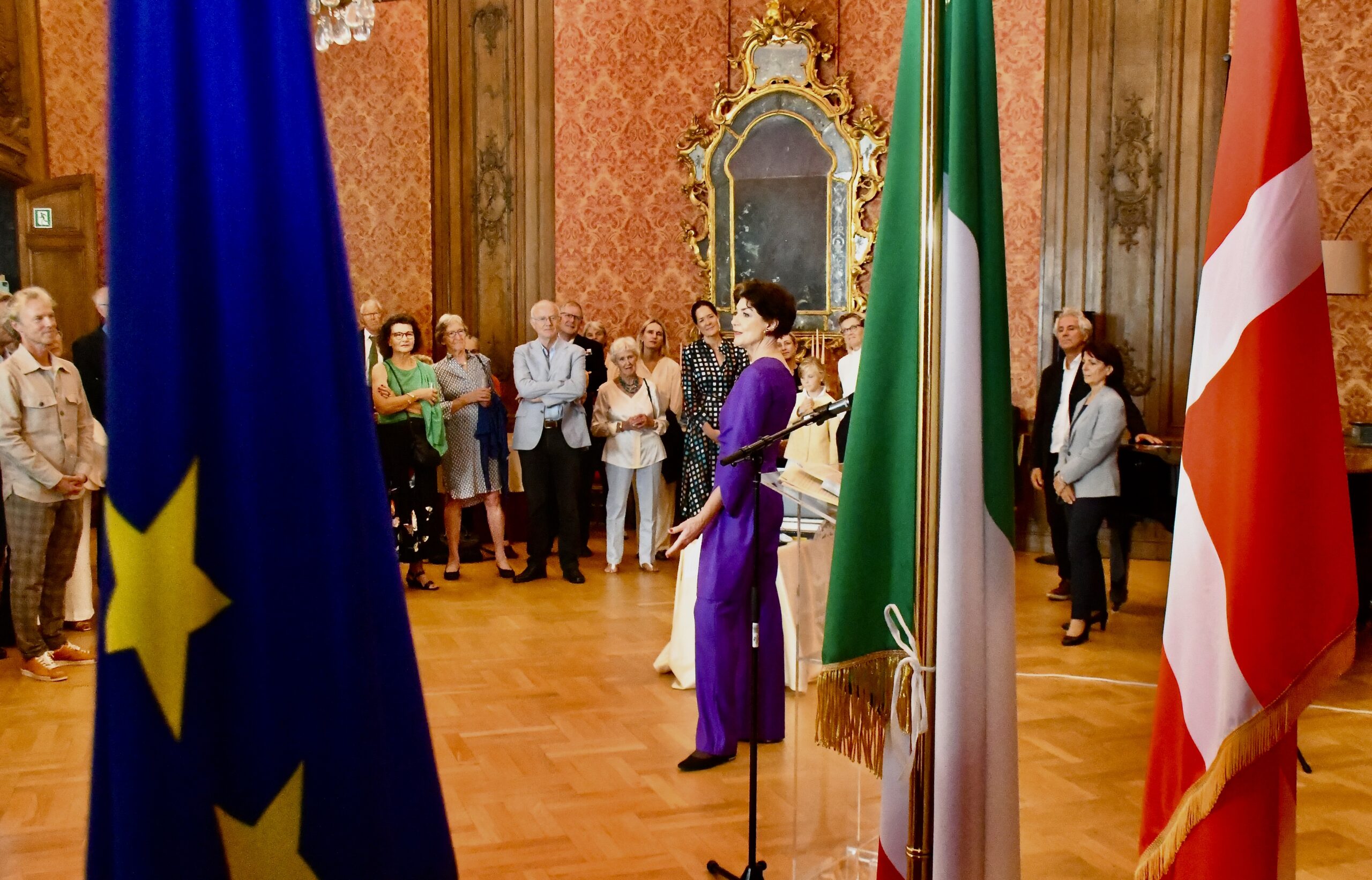 Reception på den Italienske ambassade