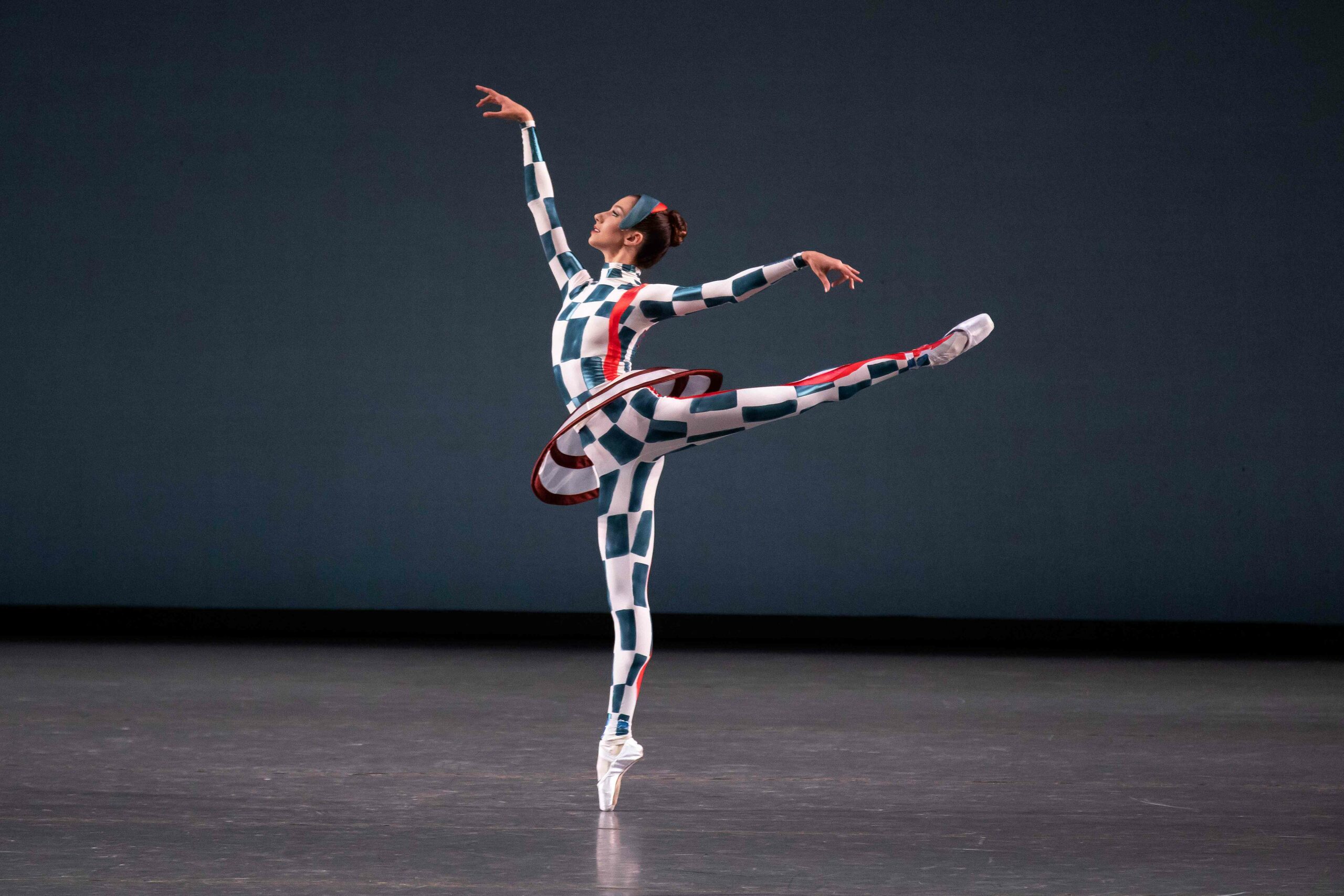 Pulcinella Variations by Justin Peck - dancer Ashley Hod - Photo Erin Baiano