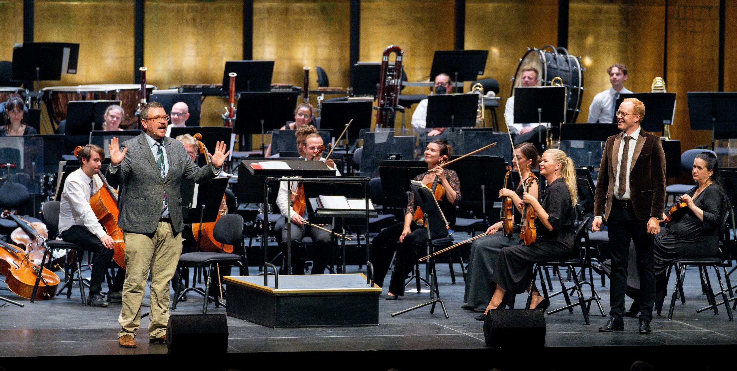 Musikduellen i Tivolis Koncertsal med Hammer & Cilius