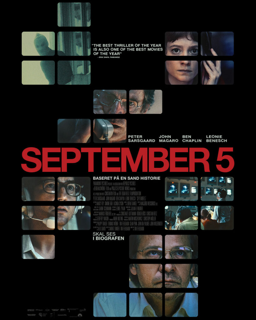 FILMANMELDELSE: September 5