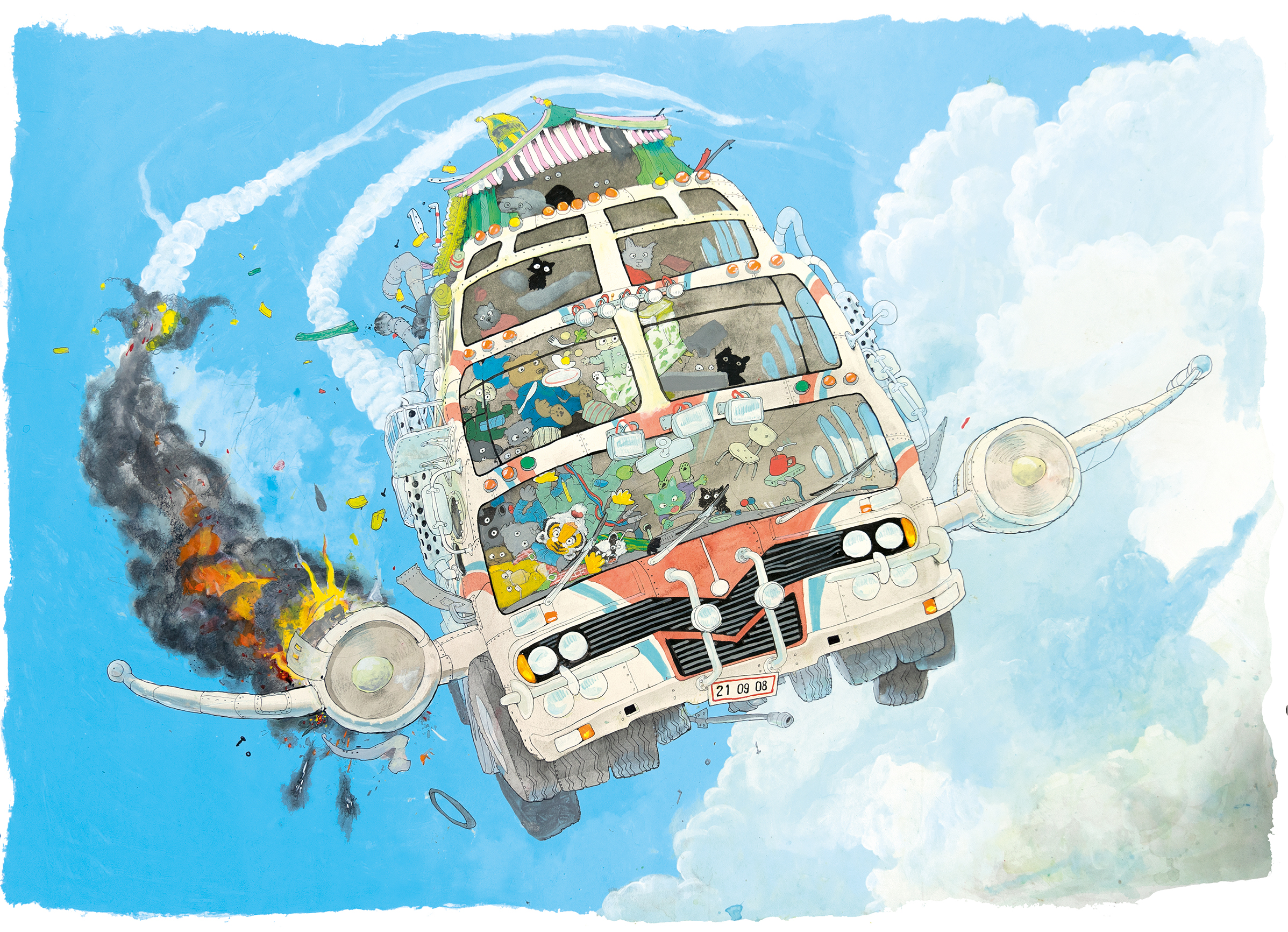 KUNSTMUSEUM BRANDTS: Den fantastiske bus