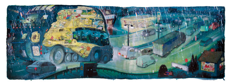 KUNSTMUSEUM BRANDTS: Den fantastiske bus