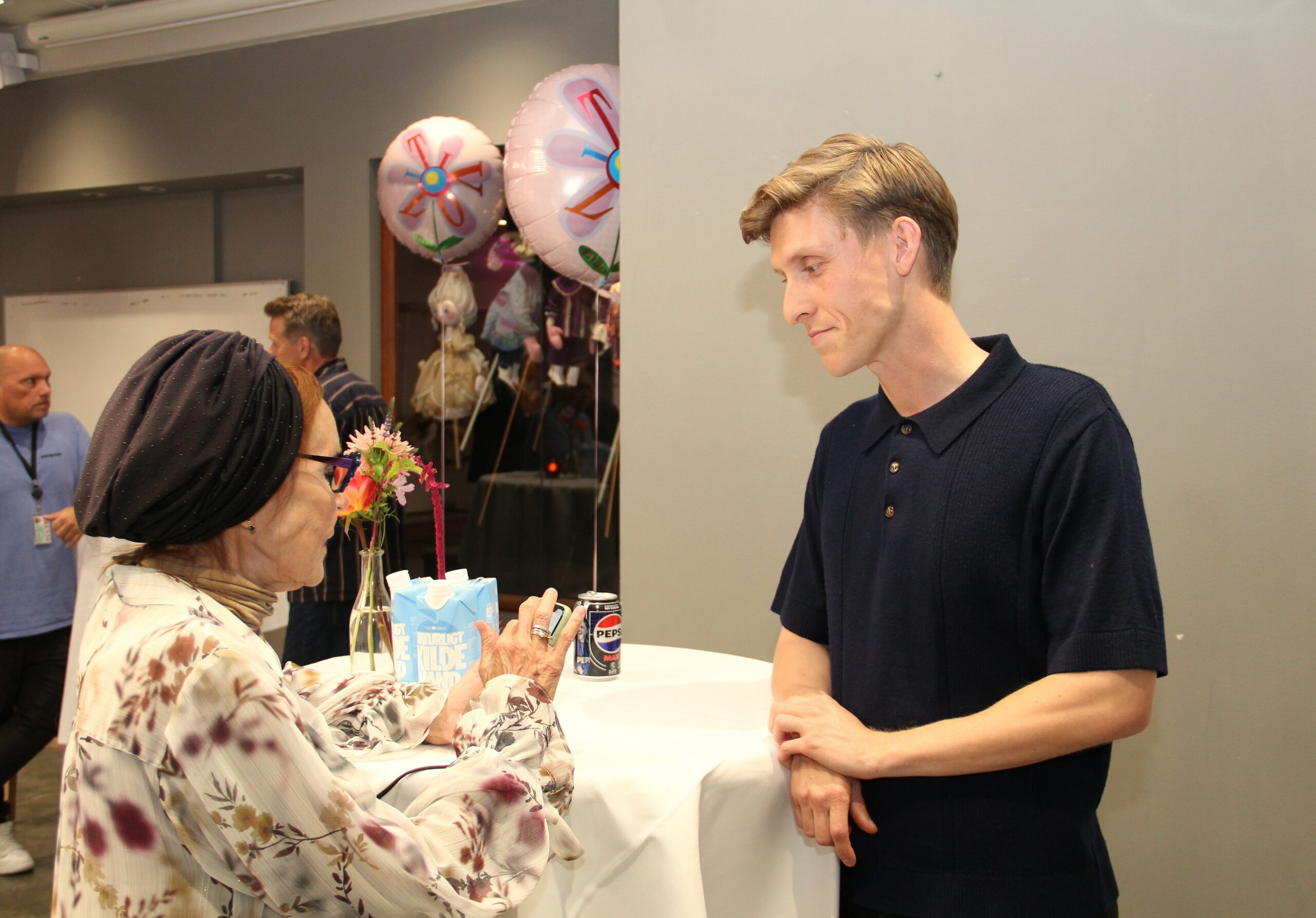 Louise Frevert er til pressemøde i Tivoli