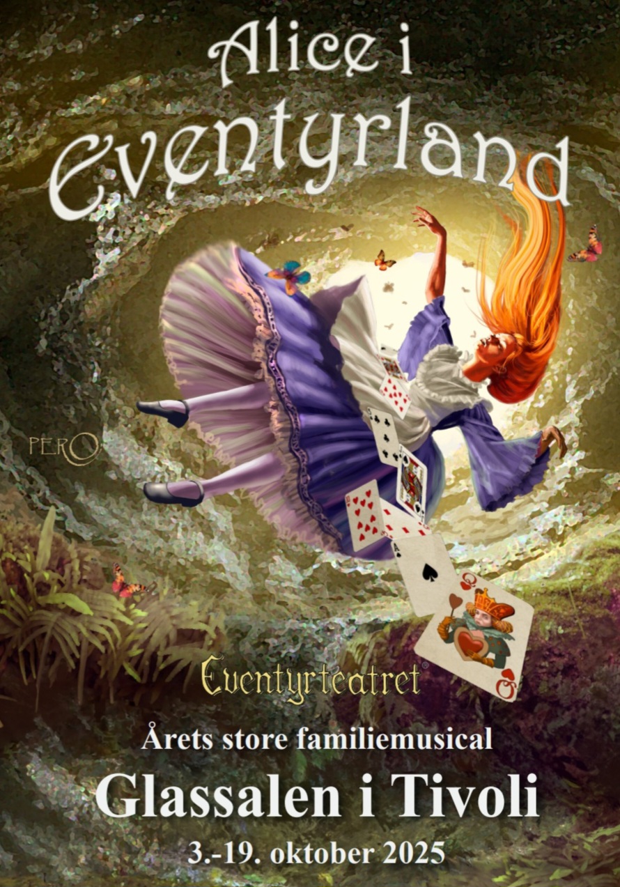 ALICE I EVENTYRLAND indtager Glassalen