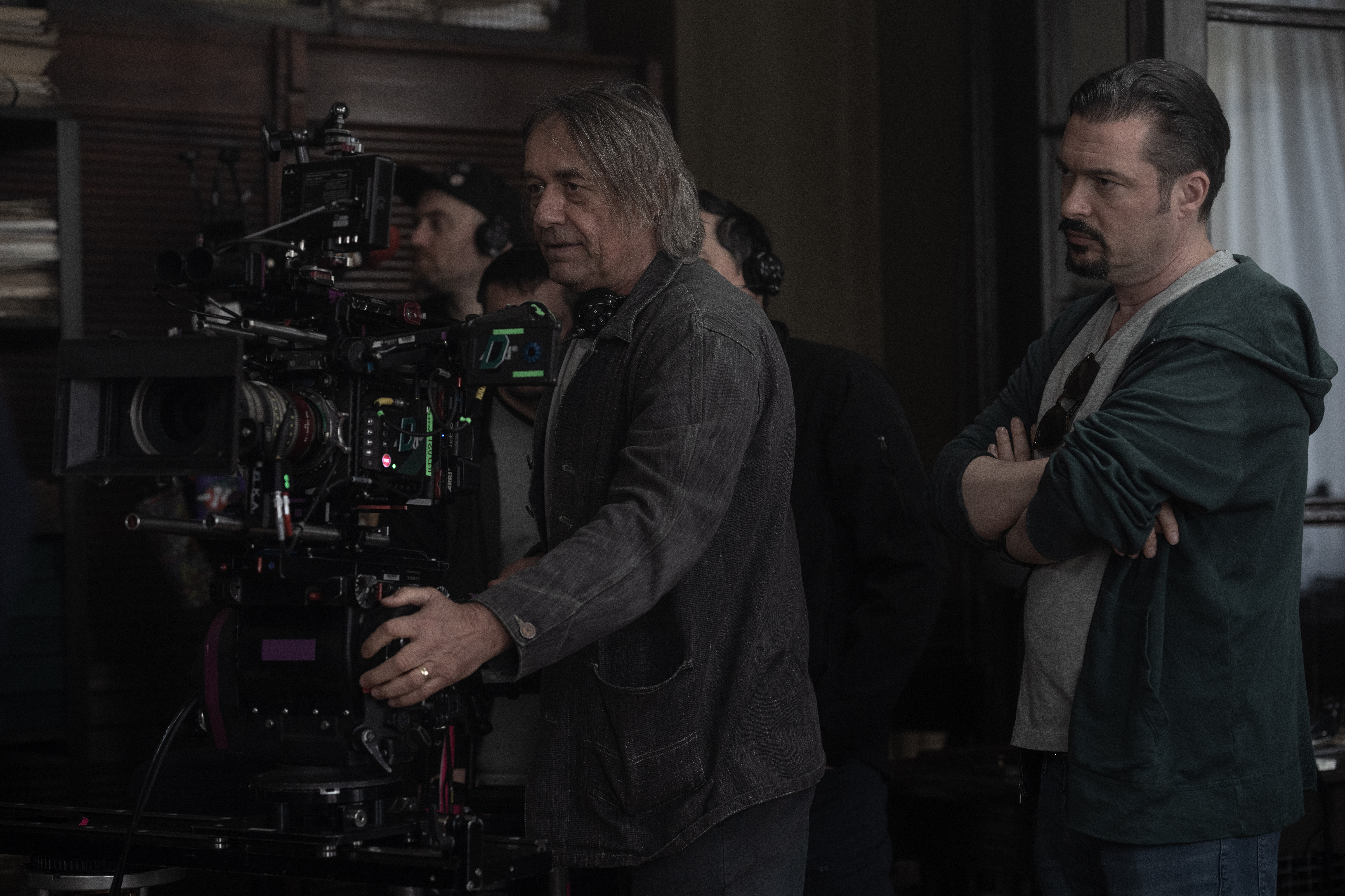 Cinematographer Dariusz Wolski and director James Vanderbilt