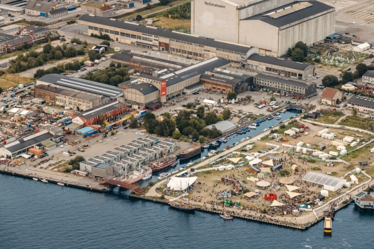 Fotobog: DANMARK FØR OG NU fra skyen