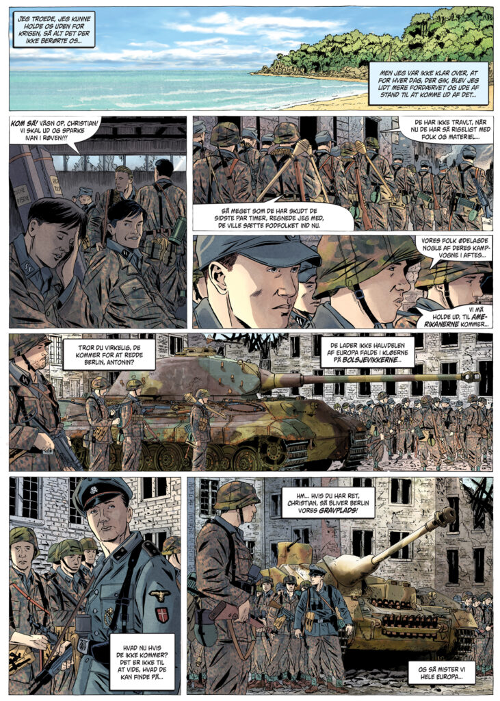 TEGNESERIEALBUM: Berlin 1945