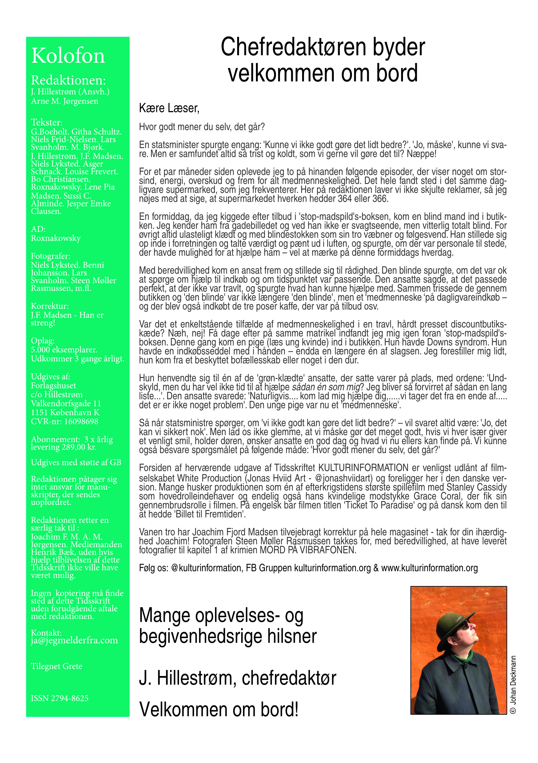 Danmarks største KULTURMAGASIN