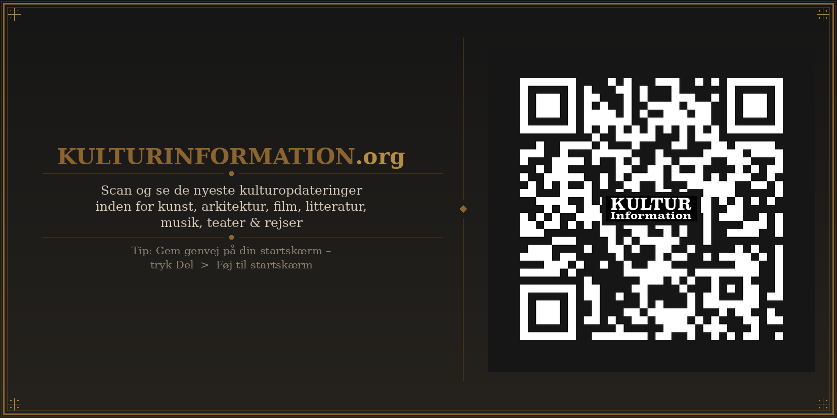 KULTURINFORMATION