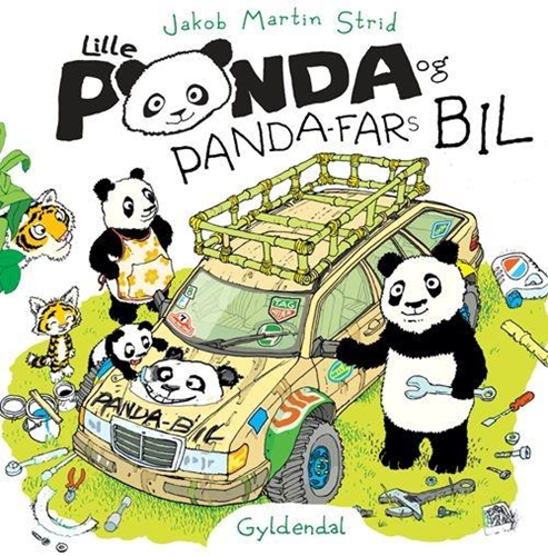 BØRNEBOG: Lille Panda og Panda-fars bil