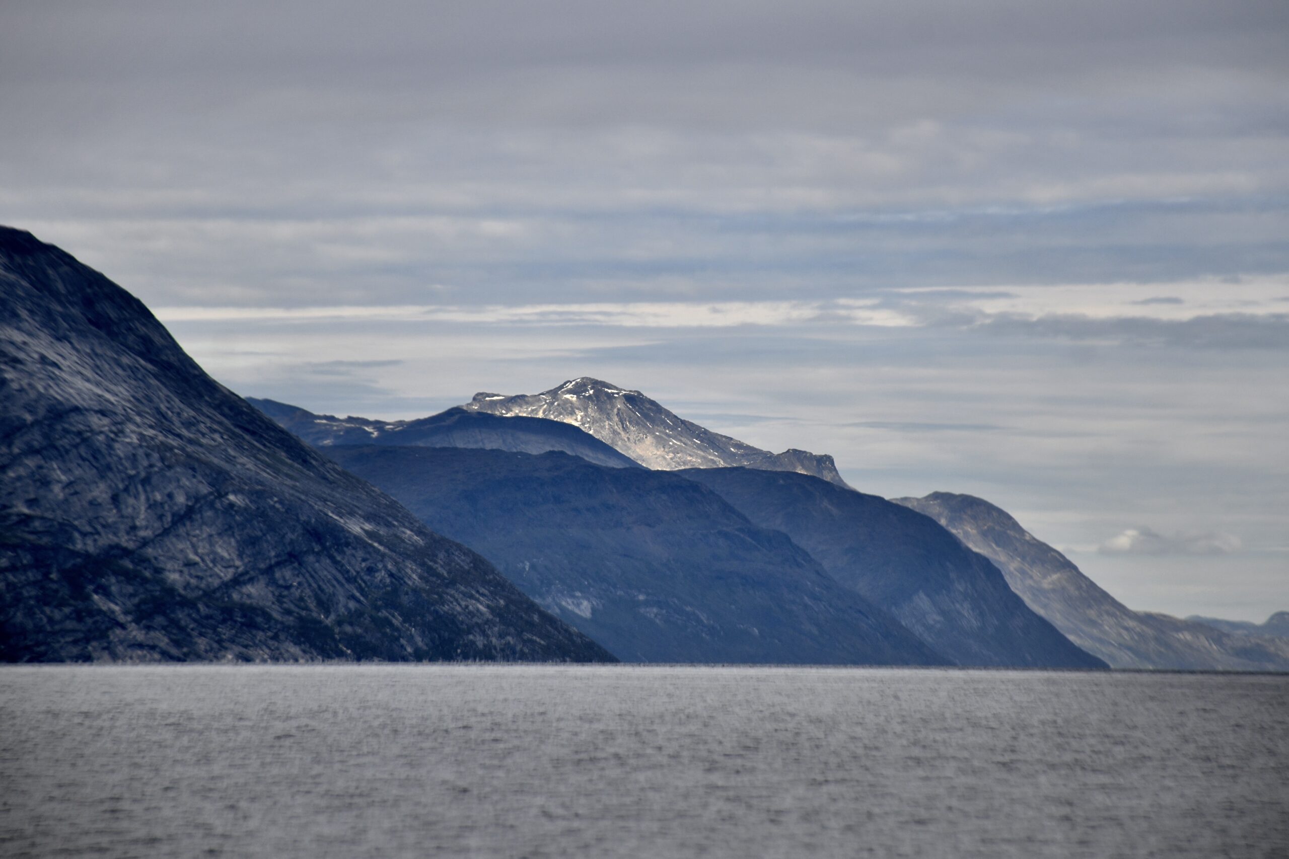 Bjerglandskab ved Nuuk Fjord. Foto: Niels Lyksted